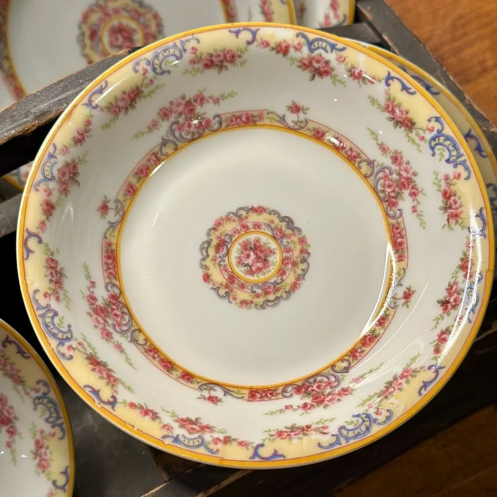10 Astra Berry Bowls by Theodore Haviland from either Limoges France or Bavaria